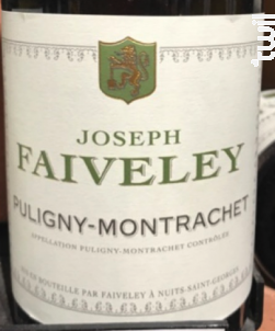 Puligny Montrachet - Domaine Faiveley - 2023 - Blanc